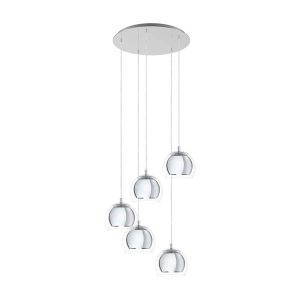 Rocamar 5 Light Pendant Chrome - 98596