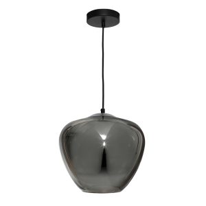 Helena 1 Light Pendant Small Smoke - HELE1PSSM