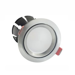 Rotary 15 Watt Round LED Downlight Nickel / Cool White - ROTARY RD15-NK85