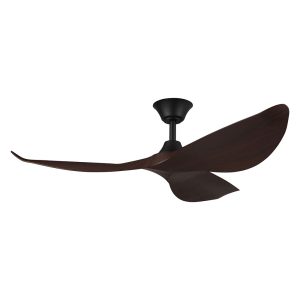 Cabarita 50" DC Ceiling Fan Koa / Matt Black - 204354