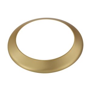 Roystar 380mm Oyster Trim Brushed Brass - 204414