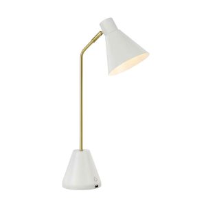 Ambia 1 Light USB Desk Lamp White - AMBIA TL.U-WH