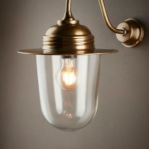 Stanmore 1 Light Wall Light Antique Brass - ELPIM51240AB