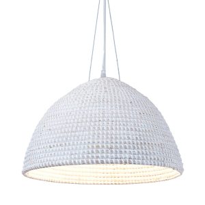 San Marco 1 Light Pendant Cream - ELTIQ102876