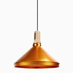 Cone 1 Light Pendant Gold - LL002PL019G