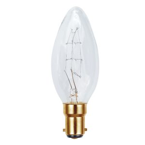 Vintage Filament 25W B15 Candle Shape Dimmable Globe - V25WSBCC35