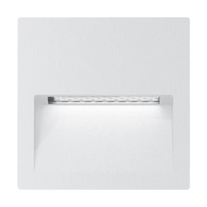 Zac-4 4W LED 12V DC Square Recessed Light White / Warm White - 19784