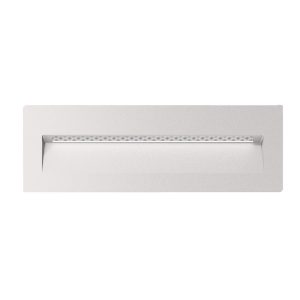 Zac-8 8W LED 12V DC Rectangular Recessed Brick Light White / Warm White - 19792