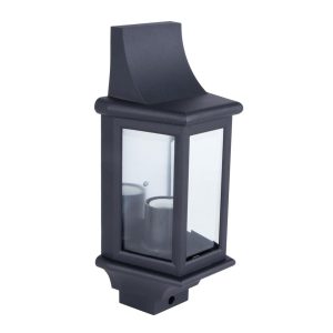 Oslo 1 Light Wall Light Black - 14950