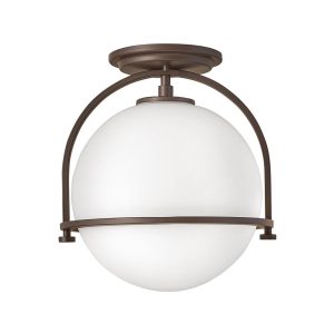 Somerset 1 Light 12" Semi-Flush Buckeye Bronze - U/HK/3403KZ