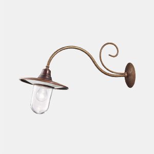 Barchessa Small Exterior Wall Light - 220.25.ORT