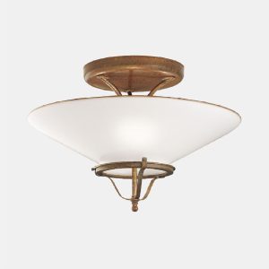 Country 3 Light Large Semi Flush - 083.02.OV