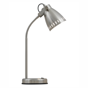 Nova Adjustable Metal Table Lamp Nickel - Nova TL-NK