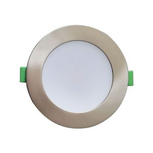 Nova 10W Dimmable LED Downlight Satin Chrome / Tri-Colour - NOVADLUX01