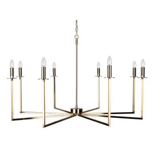 Cohen 8 Light Pendant Brass - 20701