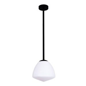 Ciotola 1 Light Pendant Small Matt Black - CIOTOLA1