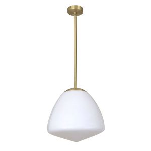 Ciotola 1 Light Pendant Medium Antique Brass - CIOTOLA4