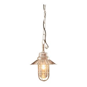 Rutherford Outdoor Hanging Lamp Antique Silver - ELPIM51277AS