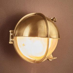 Vienna 1 Light Wall Light Antique Brass - ELPIM51713AB