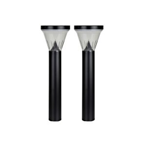 Bollard LED Light 2 Pack - Round - SLDBL0026B-1W-WW