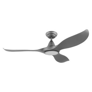 Noosa 52" 18W Dimmable LED DC Ceiling Fan Titanium / Tri-Colour - 204747