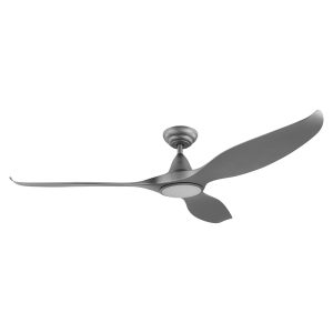 Noosa 60" 18W Dimmable LED DC Ceiling Fan Titanium / Tri-Colour - 204749