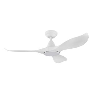 Noosa 46" 18 Watt Dimmable LED DC Ceiling Fan Matt White / Tri-Colour - 204801