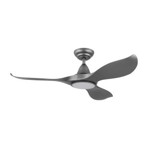 Noosa 46" 18 Watt Dimmable LED DC Ceiling Fan Titanium / Tri-Colour - 204803