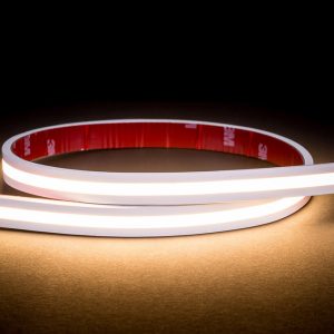 Flexible 9.6W IP67 24V DC 1 Meter Dimmable LED Strip Light Warm White - HV9768-IP67-280-3K