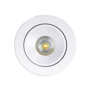 Titan 8W LED Adjustable Dimmable 30° Downlight White / Tr-Colour - LF3253/8WH