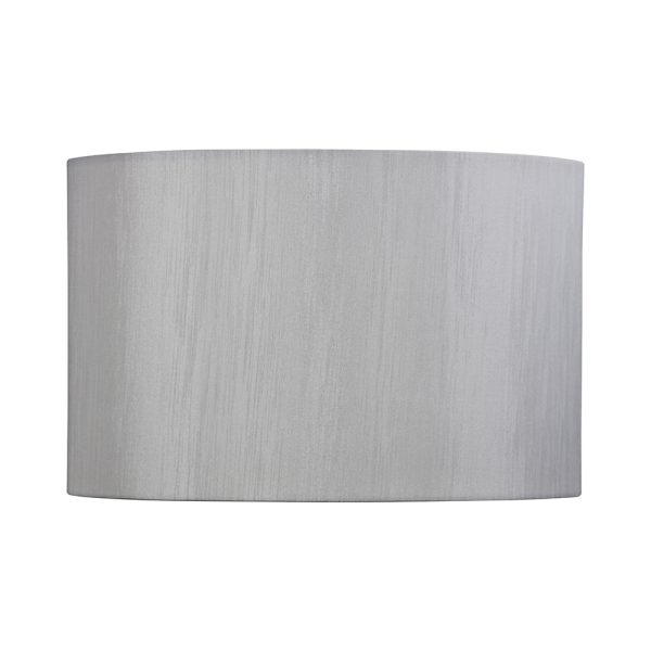 Shantung 35cm Drum Shade White - OL91869