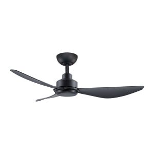 Trinity 48" DC Ceiling Fan Black Motor / Black Polymer Blades - TRI48BK