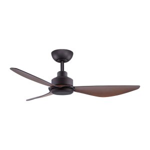 Trinity 48" DC Ceiling Fan Oil Rubbed Bronze Motor / Koa Polymer Blades - TRI48OB