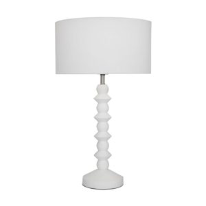 Carter 1 Light Table Lamp Matt White - CART1TL