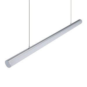 Pipe-60 21W LED Linear Pendant 1.2M Anodized Aluminium / Neutral White - 23111