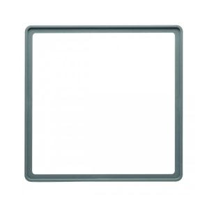 Polo 13.5W LED Polycarbonate Bulkhead Silver / Warm White - LK2240 + LK2241-SI