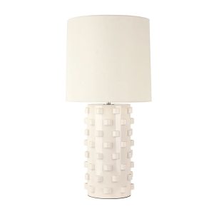 Smith Table Lamp White - 12243