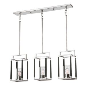 Newburgh 3 Light Pendant Polished Nickel - 21336