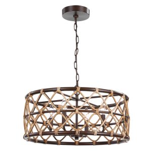 Hilo 4 Light Pendant Oil Rubbed Bronze - 21534