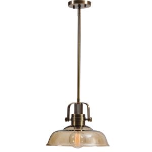 Kinnard 1 Light Pendant Antique Brass - 21539