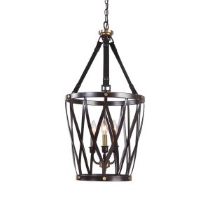 Marlandin 3 Light Pendant Rubbed Bronze - 22148