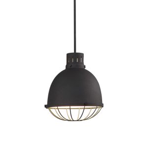 Dayton 1 Light Pendant Textured Black - 22163