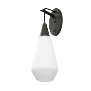 Eichler 1 Light Wall Sconce Matt Black - 22534