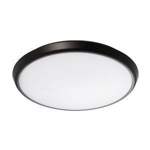 Conrad 15W LED Dimmable Oyster Matt Black / Tri-Colour - MLCO34515MD