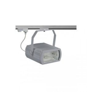 Track Spotlight 3 Circuit Metal Halide 150W RX7s Silver - TS150-SI