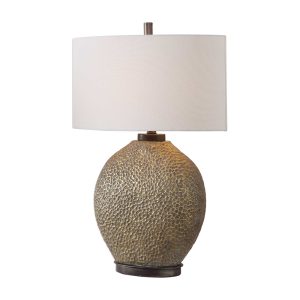 Aker Table Lamp Antique Golden Bronze - 27915-1