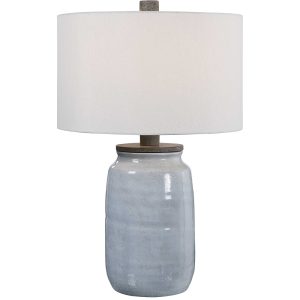 Dimitri Table Lamp Light Blue - 28266-1
