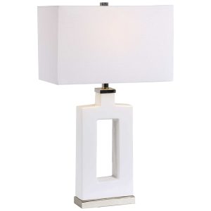 Entry Table Lamp White - 28426-1