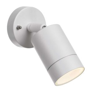 Peak 240V GU10 Wall Pillar Spot Light White - PEAK WB-WH