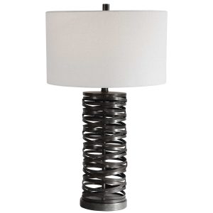 Alita Table Lamp Rust Black - 28213